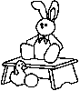 Bunny toy and Ducky