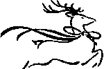 Leaping Deer