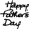 'Happy Father's Day'