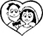 Couple in Heart