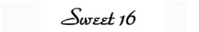 'Sweet 16'