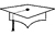 View detail information about 'Graduation Cap' - 18-point Emblems Miscellaneous